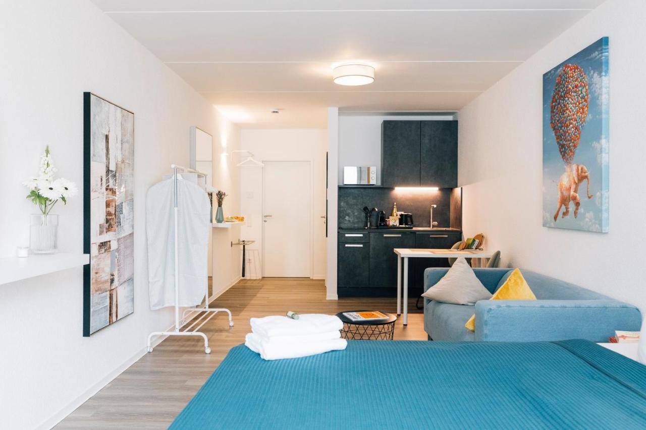Stadt-Appartement Am Nordpark Bielefeld Exterior foto